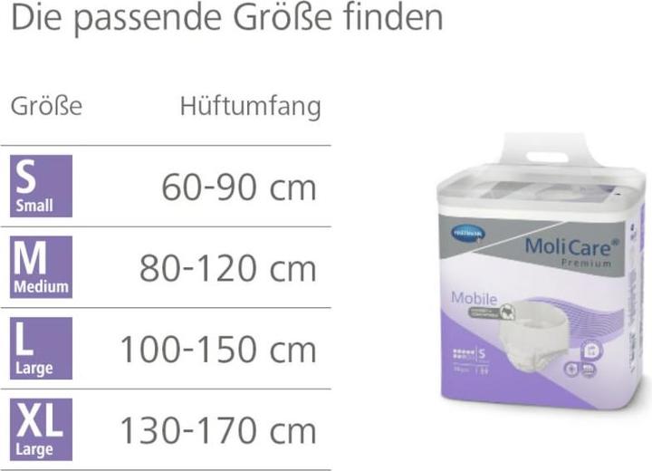 Produktbild MoliCare Mobile 8 Inkontinenz Pants (14 x, M)