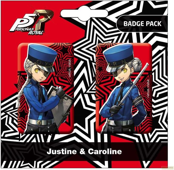 Produktbild POPbuddies Persona 5 Royal Ansteck-Buttons Doppelpack Justine & Caroline