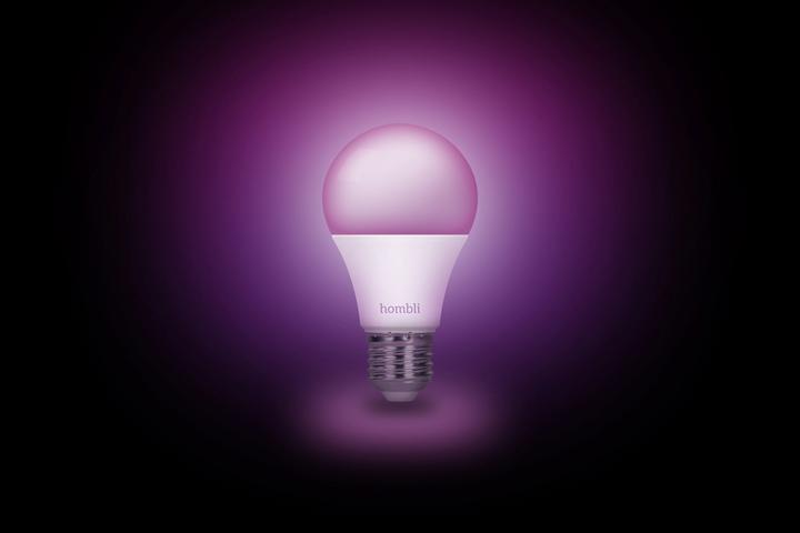 Actual product image Hombli Smart Bulb 9W RGB (2x) (E27, 9 W, 800 lm, 2 x, F)