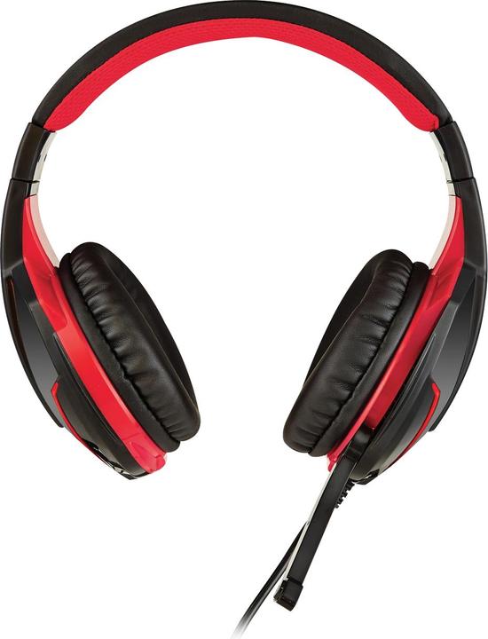 Actual product image Techmade FL1 Headset Earphone 3.5 mm Connector Black, Red (Cable)