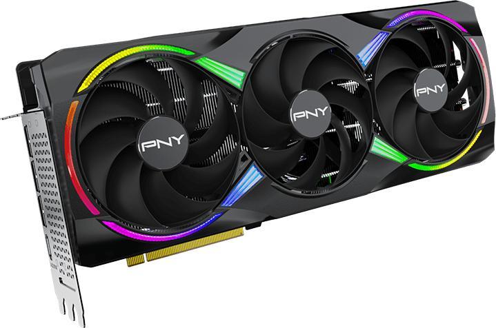 Actual product image PNY GeForce RTX 5080 ARGB Epic-X RGB Overclocked Triple Fan (16 GB)