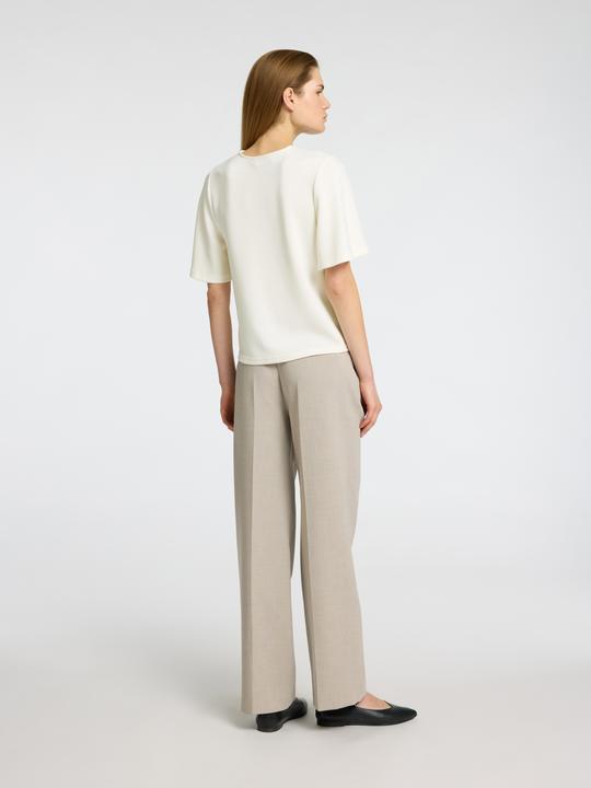 Actual product image Selected Femme Slftenny Ss V-Neck Top Noos (S)