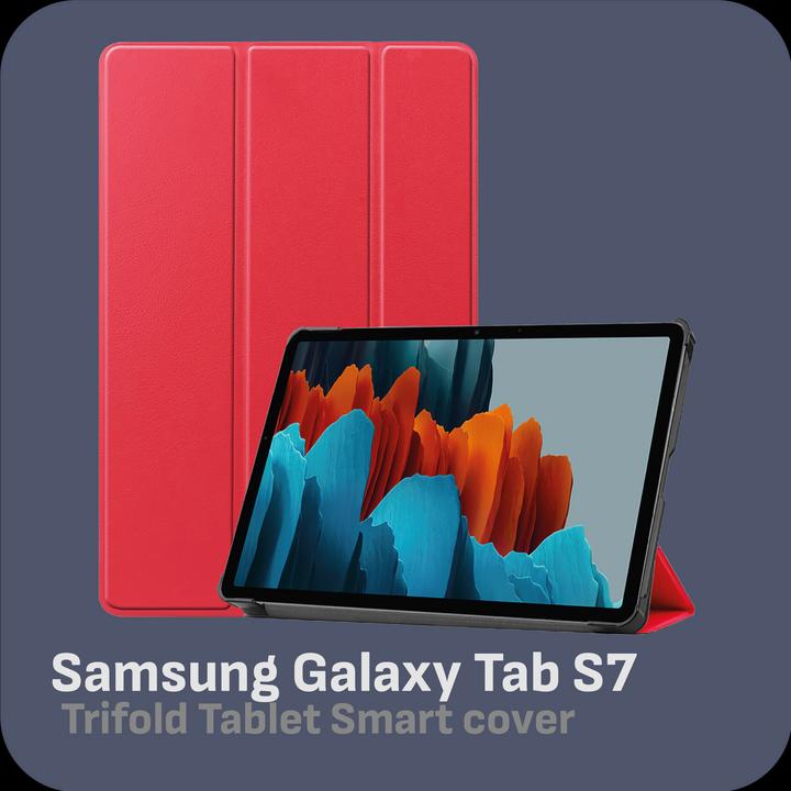 Produktbild Cazy Premium Smart Hülle Kompatibel mit Samsung Galaxy Tab S7 - Schutz Etui Hülle - Automatischem (Galaxy Tab S7)