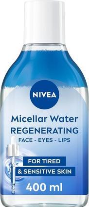 Produktbild NIVEA Regenerierendes Serum Infused Micellar Water 400ml mit Aminosäure 5% Panthenol und Squalan Gent (400 ml)