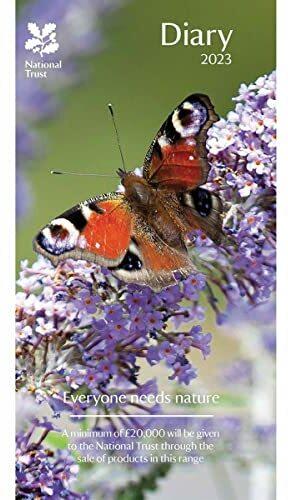 Actual product image Carousel Diaries National Trust Slim Deluxe Diary 2023