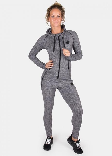 Produktbild Gorilla Wear Shawnee Zipped Hoodie Mixed Grey (XS)
