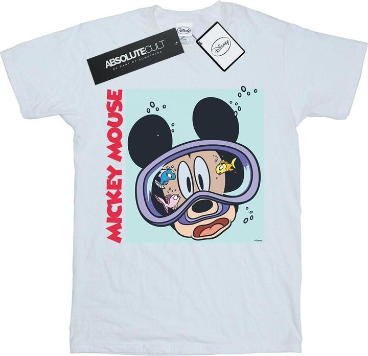 Immagine prodotto Disney Mickey Mouse Under Water Maglietta Ampia Donna (S)