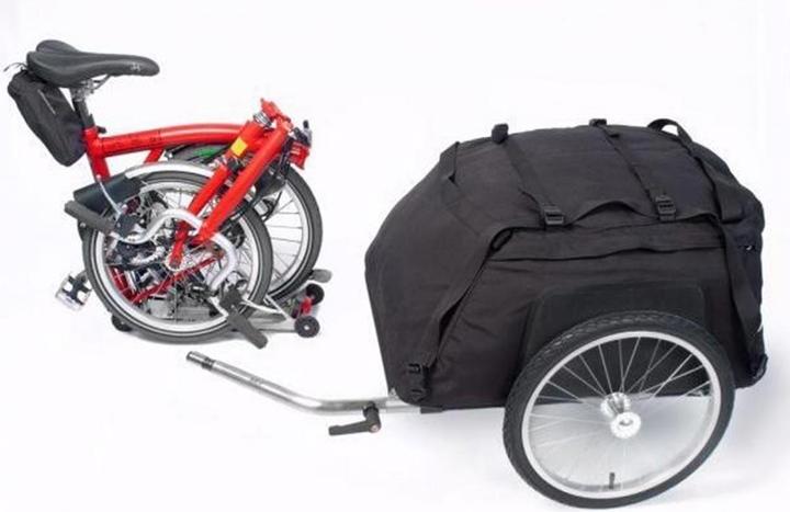 Immagine prodotto Radical Design Rimorchio per bici Cyclone Chubby Black