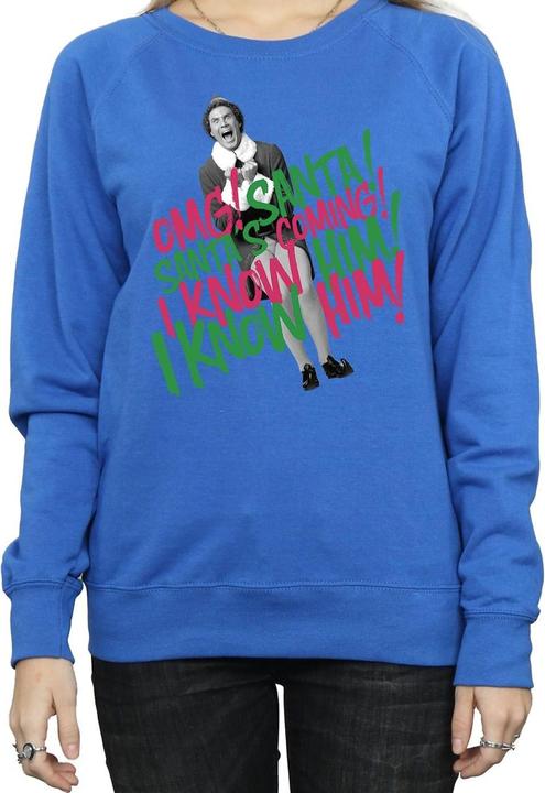 Image du produit Elf - Sweat SANTA'S COMING - Femme (XL)