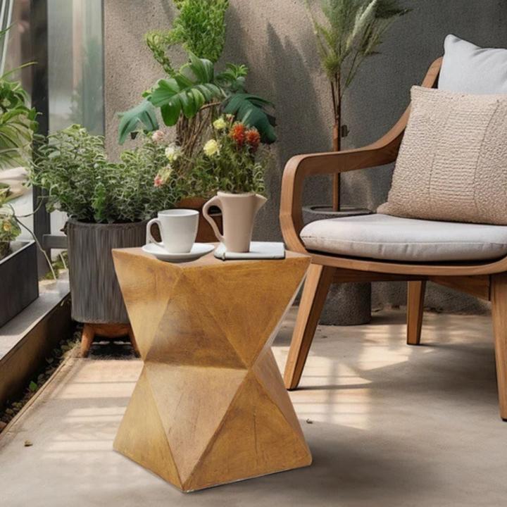 Produktbild Hermex Outdoor-Tisch Gartentisch Akzenttisch Beistelltisch Dekotisch