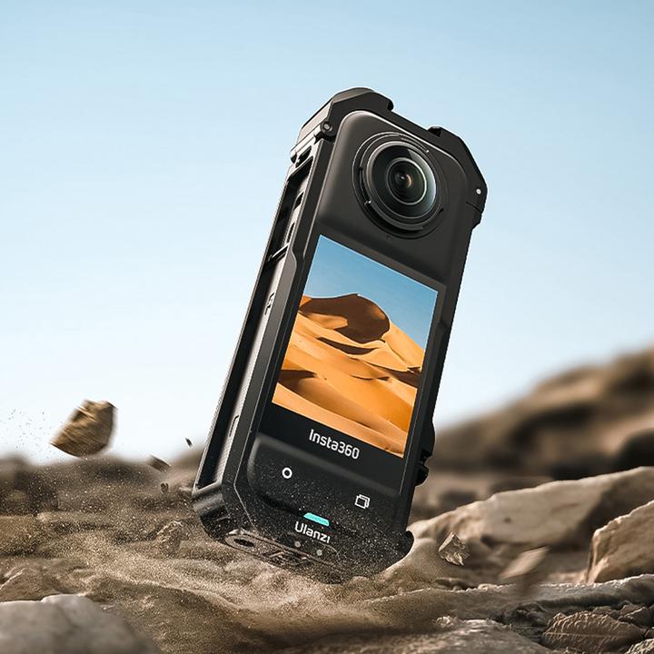 Actual product image Ulanzi IN 04 Mental Camera Cage for Insta360 X4