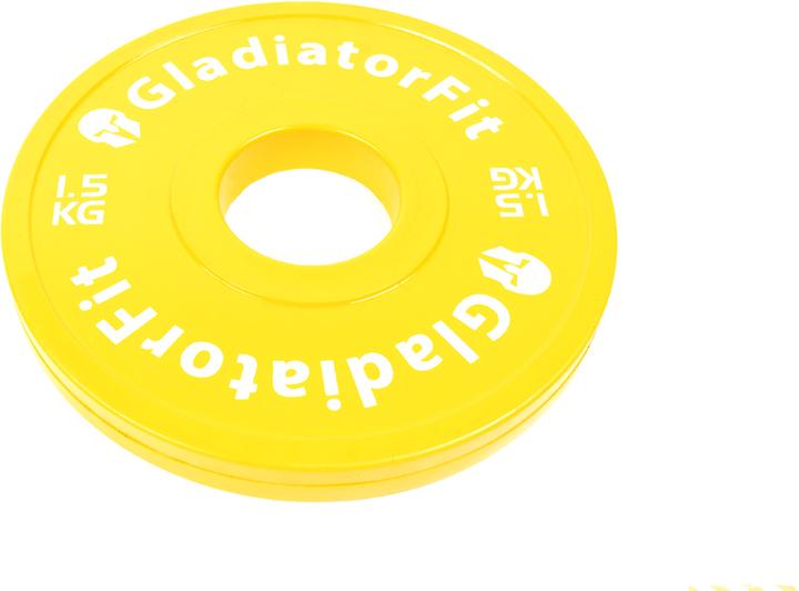Produktbild Gladiatorfit Fractional Gewichtscheibe (2 x 1.5 kg)