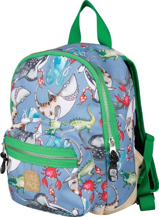 Pick & Pack Mix Animal Backpack (22 x 31 x 11 cm) - Cloud grey