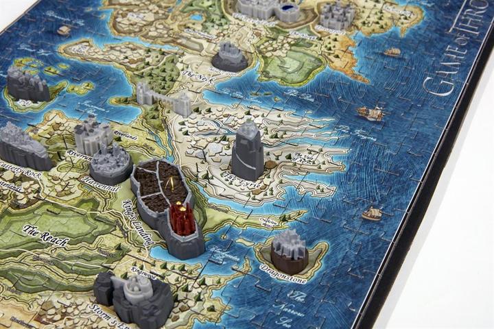 Actual product image 4D Puzzle Creanorm Puzzle 4D MINI GOT WESTEROS (150 pieces)