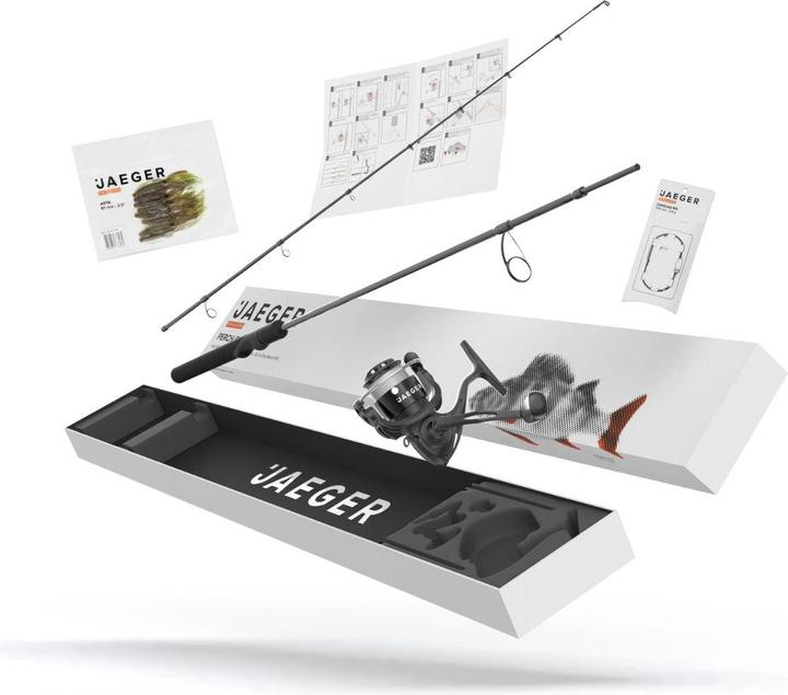 Image du produit Jaeger Kit Perch Go (Canne à lancer, 204 cm)