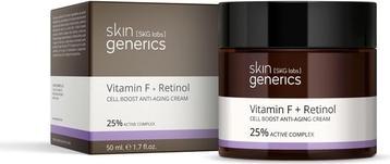 Immagine prodotto Skin Generics Crema rigenerante Cell-Boost con vitamina F e 25% di retinolo - EU SKG (Crema da giorno)