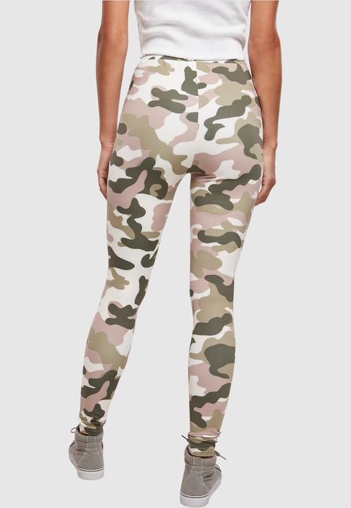 Actual product image Urban Classics Ladies High Waist Camo Tech Leggings (M)