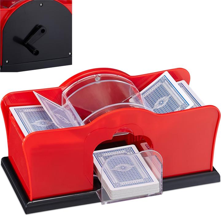 Actual product image Relaxdays Card shuffler