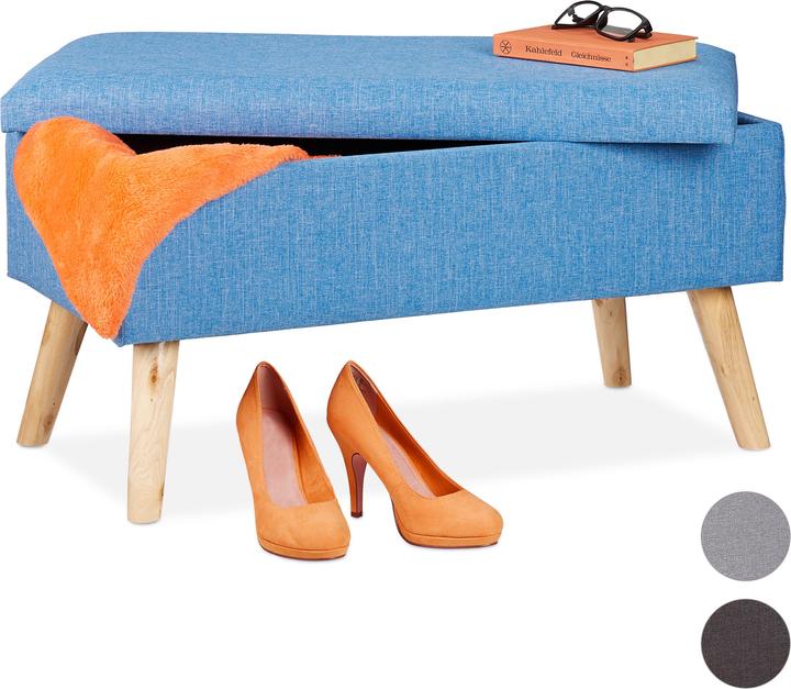 Actual product image Relaxdays Storage Bench (77 cm)