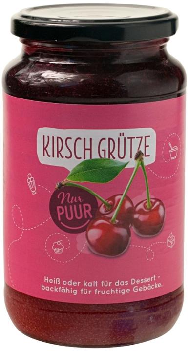 Nur PUUR Kirsch Grütze (Glas) (560 g)