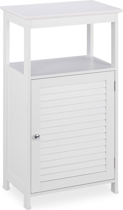 Actual product image Relaxdays Bathroom Shelf 2 Doors (45 x 30 x 83 cm)
