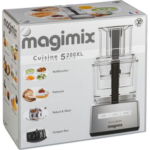 Image du produit Magimix 18591EA Robot de cuisine, plastique,Chrome (650 W)