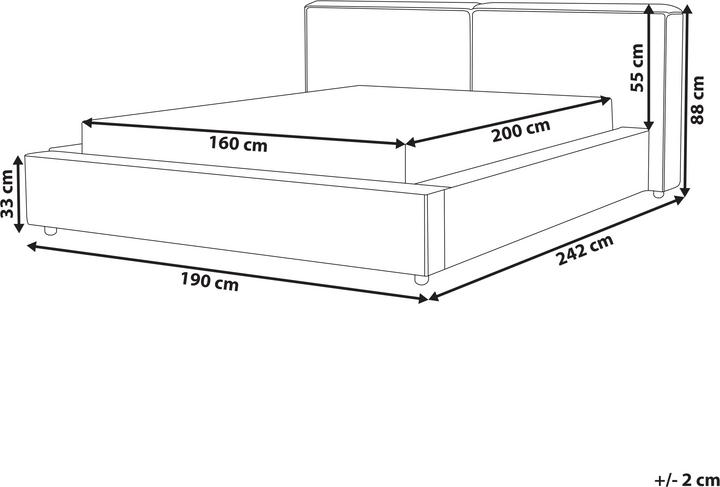Produktbild Beliani Linards (160 x 200 cm)