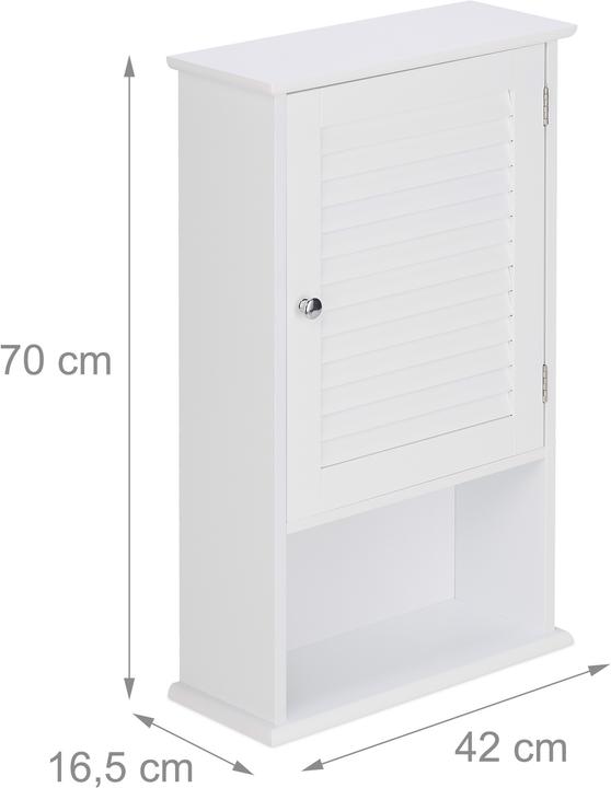 Produktbild Relaxdays Badschrank (42 x 16.5 x 70 cm)