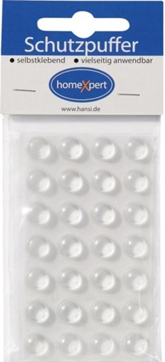 Hansi-Siebert Protective buffer Clear 11.1 mm plastic transparent lens self-adhesive (Stop dampers, 28 Piece)