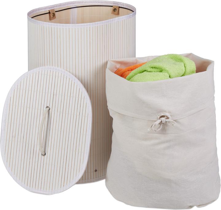 Actual product image Relaxdays Rectangular Hamper (46 l)