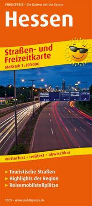Produktbild Hessen. Strassen- und Freizeitkarte 1 : 200 000 200000