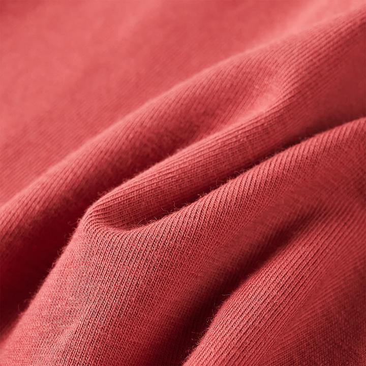 Actual product image VidaXL Children's long-sleeved shirt dark pink 140,Material: 95 % cotton (140)
