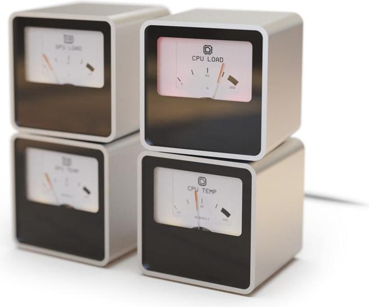 Immagine prodotto Streacom VU1-Dial - argento (1 Ventilatore)