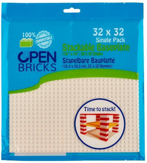 Image du produit Open Bricks Plaque de base 32x32 wh | OB-P32WH1
