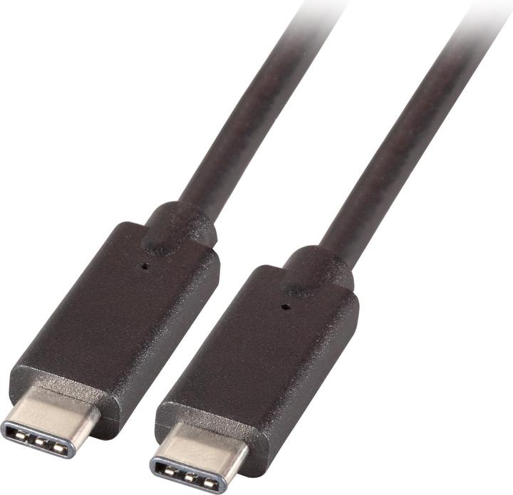 Produktbild EFB Elektronik USB3.2 Gen 1 Superspeed Kabel, Type C/M -C/M, 3A, 5Gbit, 0,5m USB 3.2 SuperSpeed Verbindungskabel Ty (0.50 m, USB 3.2 Gen 1)