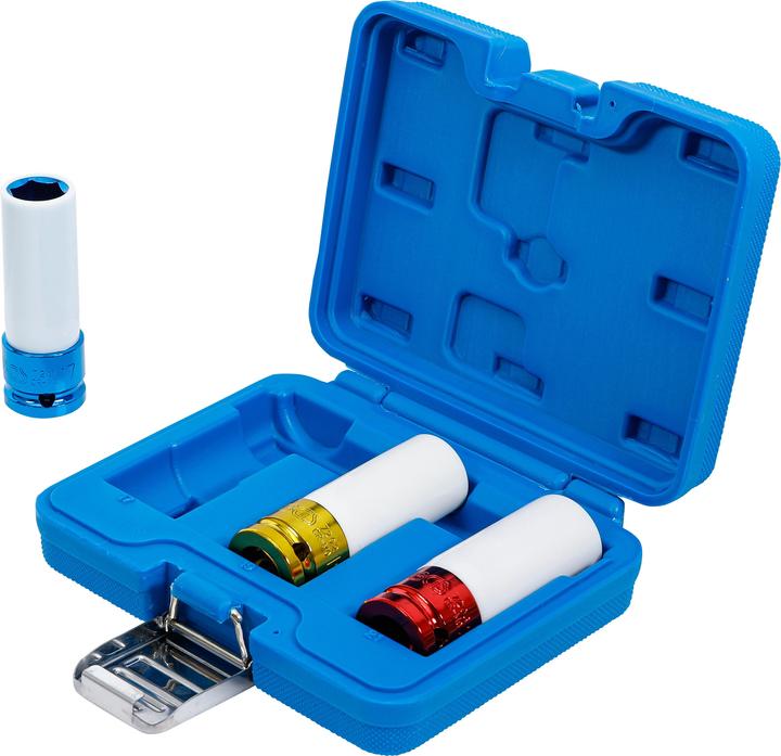 Actual product image BGS Force-protection set (19 mm, 21 mm, 17 mm)