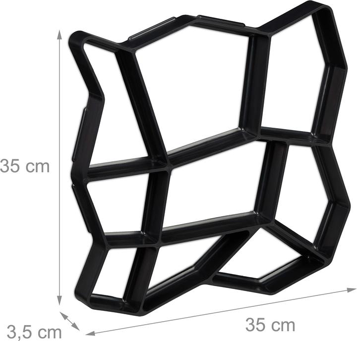 Actual product image Relaxdays Plaster shape
