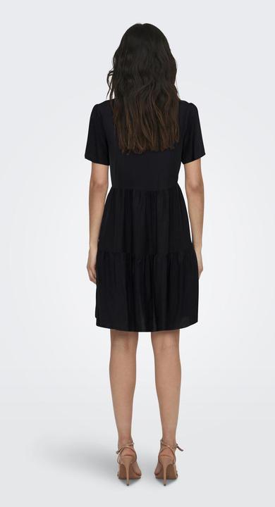 Produktbild Only V-Ausschnitt Kleid mit kurzen Ärmeln Kleid (XL)