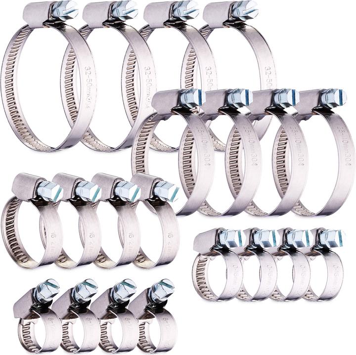 Actual product image Relaxdays Hose clamps (Hose clip, 50 mm)