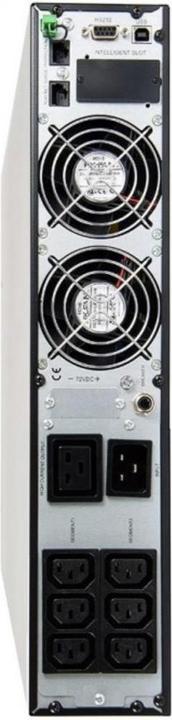 Produktbild GreenCell UPS Online RTII 3000VA LCD (3000 VA, 2700 W, Online-Doppelwandler USV)