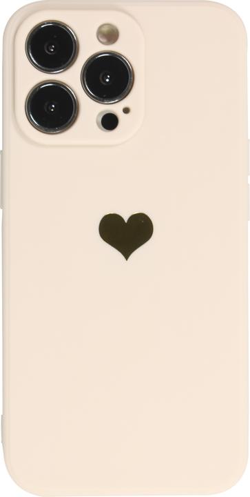 Image du produit PhoneLook Coque Silicone Mat Coeur doré (Apple iPhone 16 Pro)