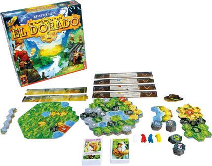 Immagine prodotto 999Games Il gioco da tavolo "La ricerca di El Dorado". (Olandese)
