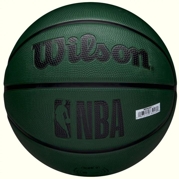 Actual product image Wilson NBA-Team Tribut Solid Milwaukee Bucks Basketball