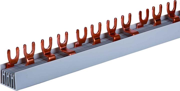 Immagine prodotto Pollmann Sbarra di fase 4+N 17,8mm 1000mm 16qmm 80A isolata a forcella per dispositivi con conduttore N