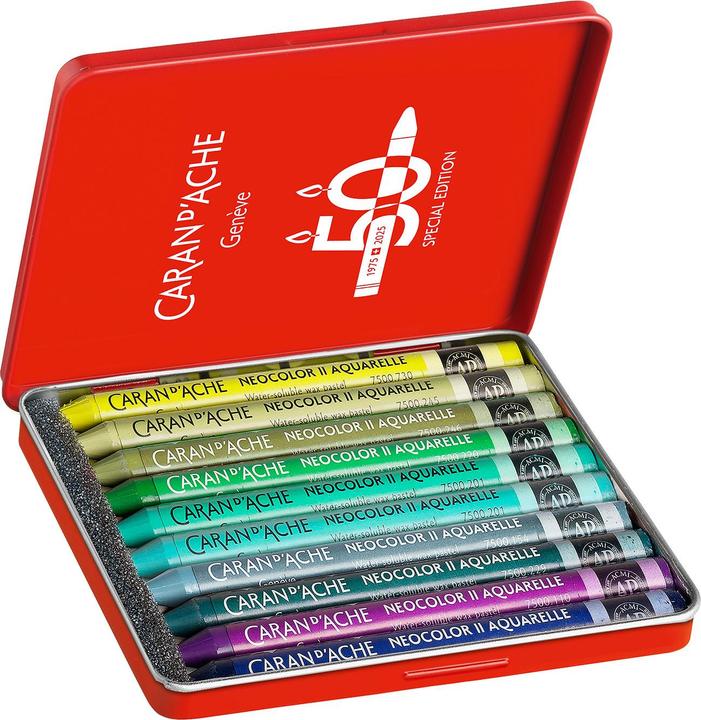 Immagine prodotto Caran d'Ache Neocolor II (Multicolore, 10 x)