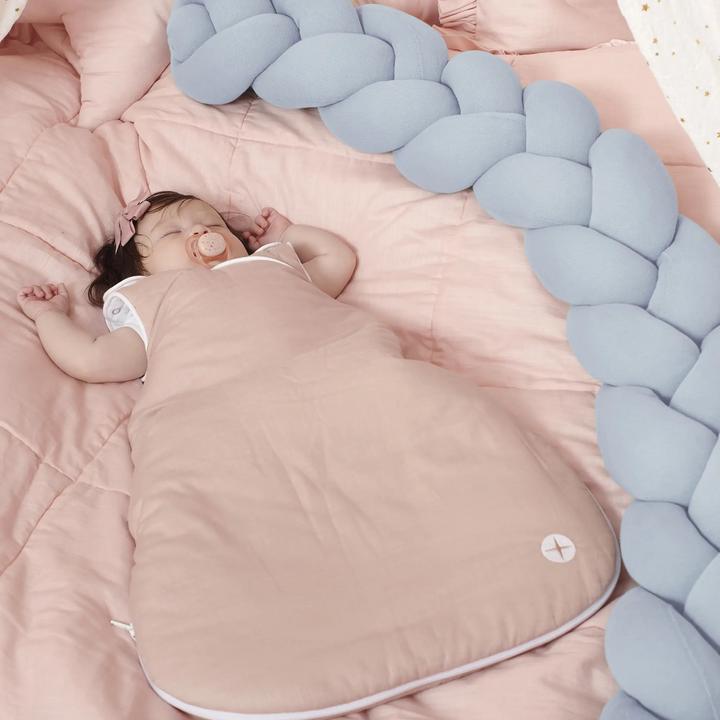 Immagine prodotto nordic coast company Serpente da letto intrecciato blu chiaro OE