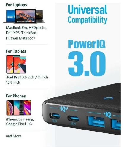 Actual product image Anker PowerPort Atom III Slim (65 W)
