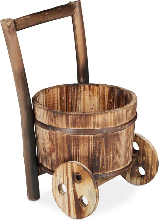Produktbild Relaxdays Pflanzschubkarre (19 cm)