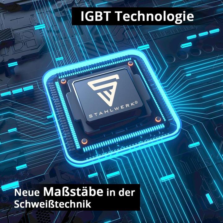 Produktbild Stahlwerk Kombi Schweissgerät CTM-416 PULS Pro Vollausstattung 6 in 1 160 A