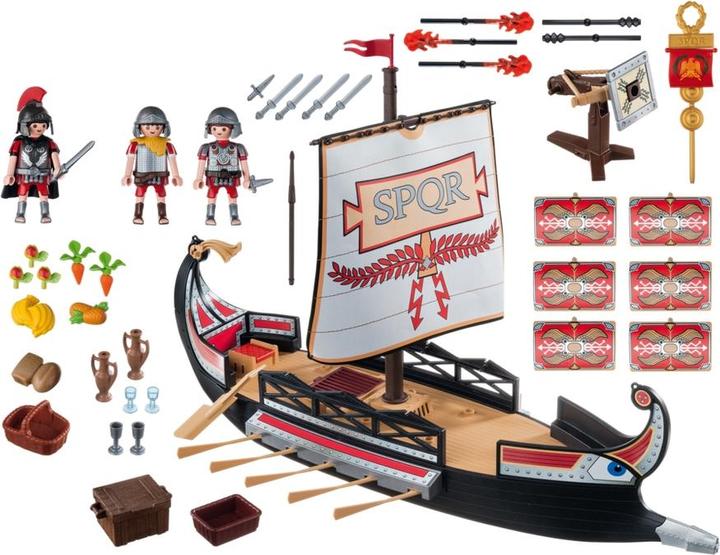 Actual product image Playmobil Roman galley (5390, Playmobil History)